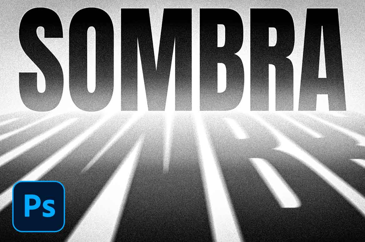 Como criar sombra de texto em perspectiva no